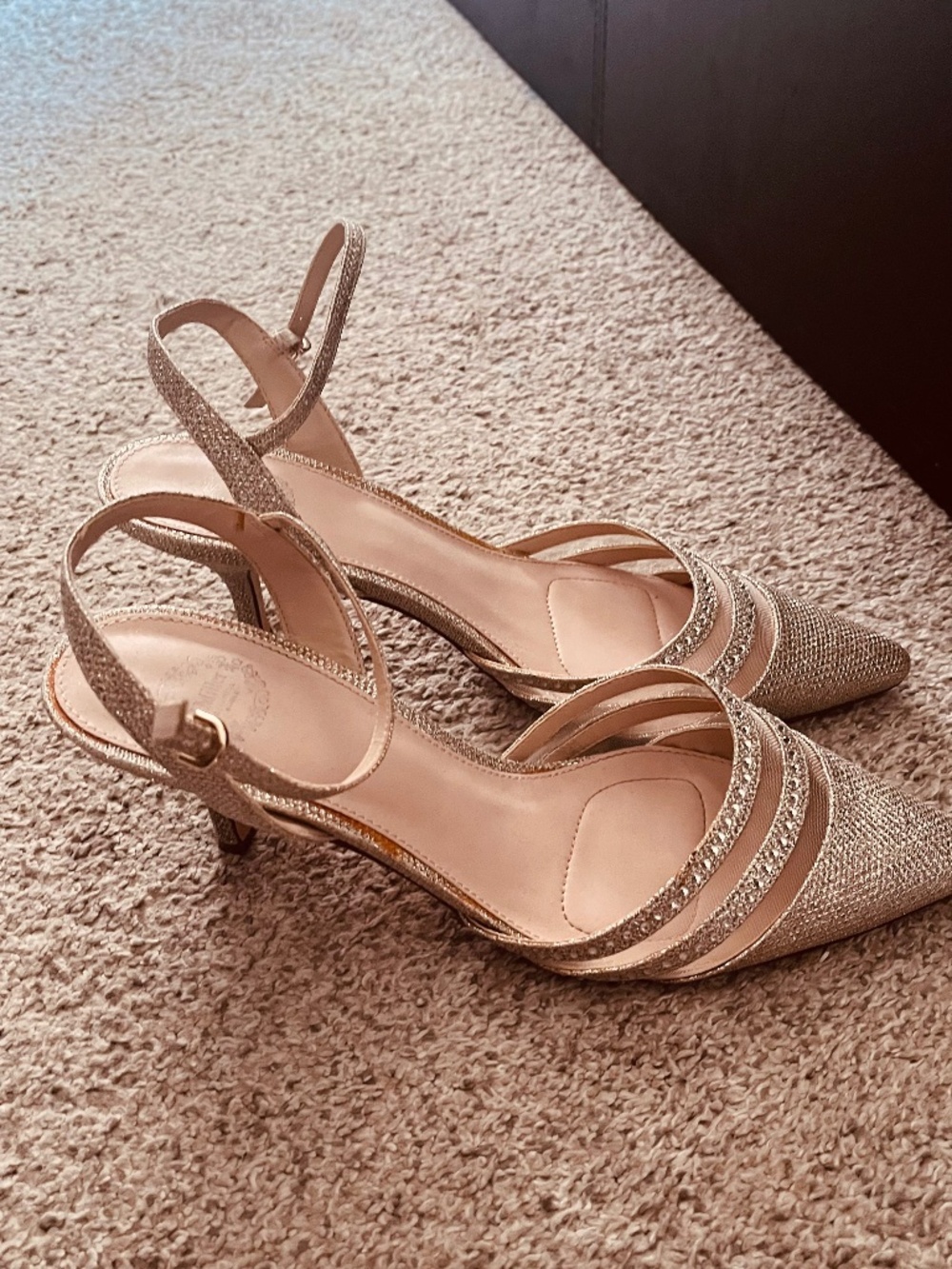 Sparkly heels